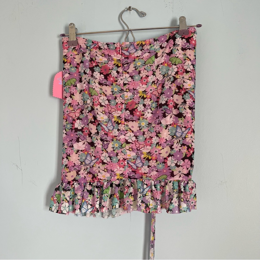 Dolls Kill Spring Fever Ruched Skirt - Picture 2 of 4